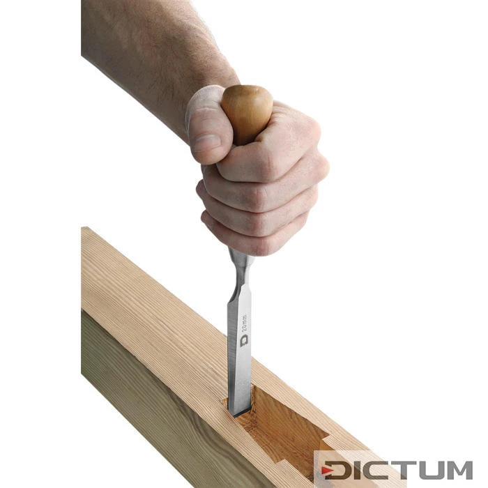 Ciseau à Bois DICTUM, Forme Courte, Largeur De Lame 6 Mm – Image 4