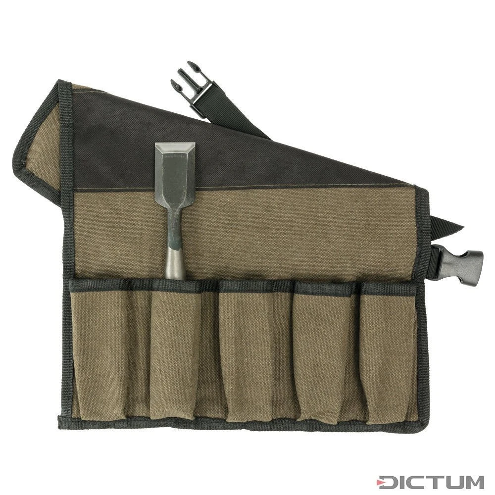 Sacoche Roulable En Coton, 5 Compartiments