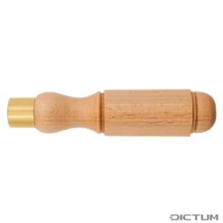 Crown Manche En Hêtre, Forme Octogonale, Diamètre De La Virole 22 Mm