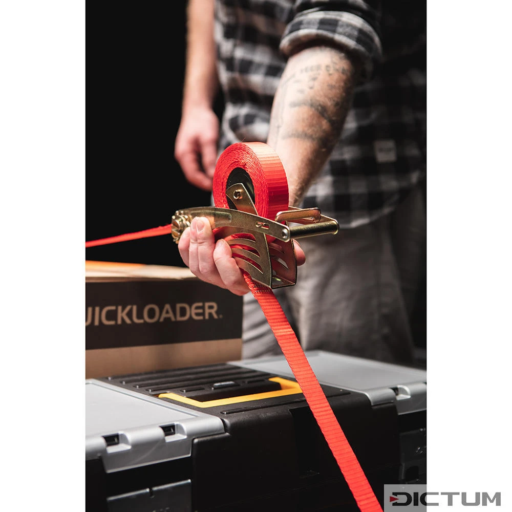 Sangle D'arrimage QUICKLOADER Avec Mécanisme D'enroulement, 800 Kg, 4,2 M/1 P. – Image 3